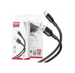 XO_NB212 Smart Charging Micro Cable 2.1A Black